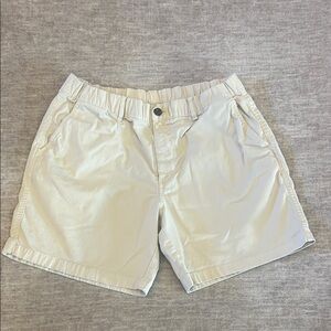 Casual Cream Shorts